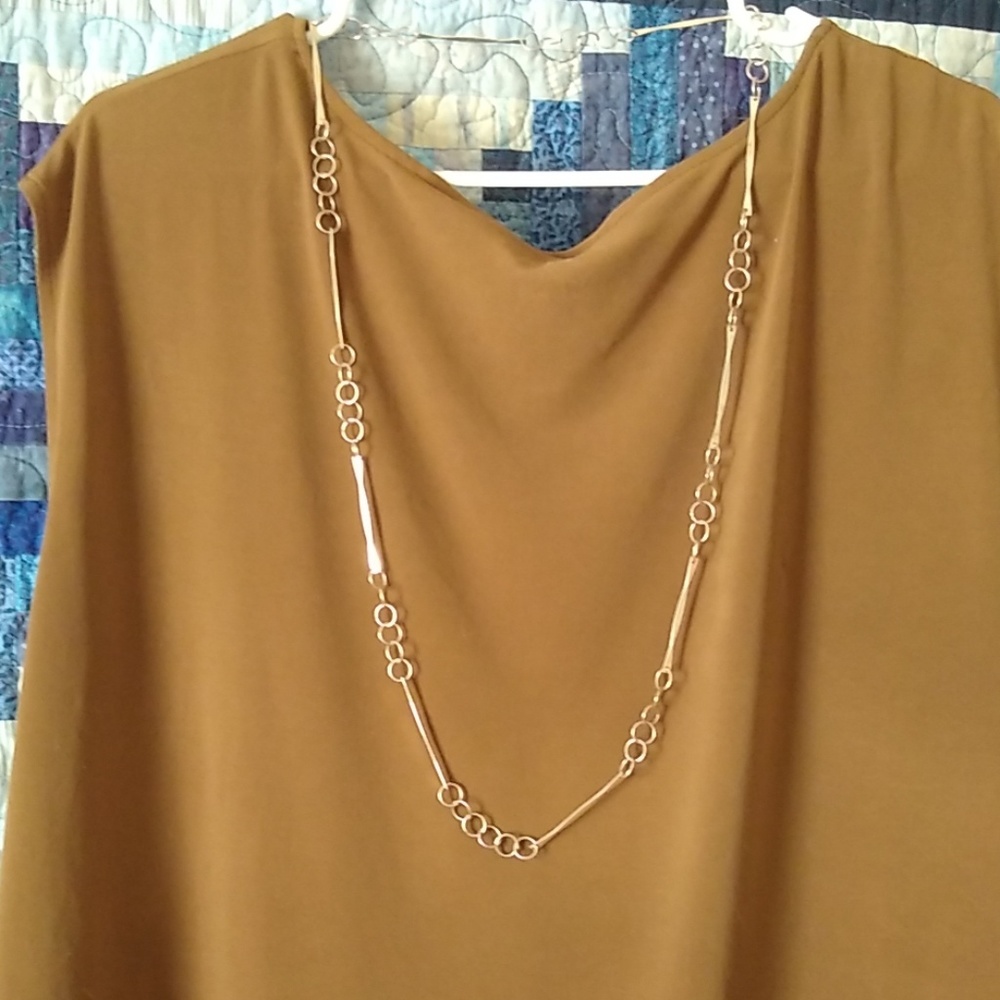 Vintage silver link necklace